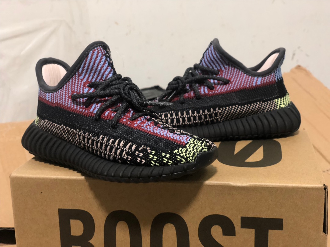 Authentic Yeezy 350 Boost V2 “Yecheil” Non-Reflective Kids Shoes 