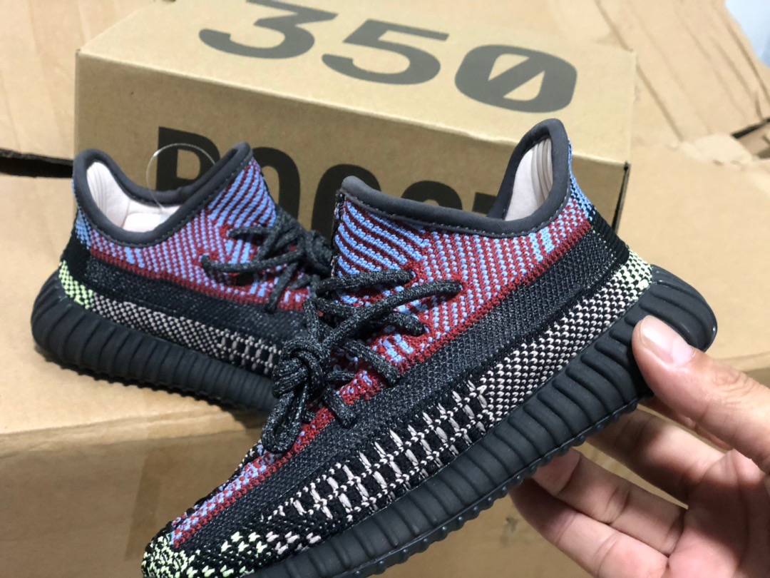 Authentic Yeezy 350 Boost V2 “Yecheil” Non-Reflective Kids Shoes 