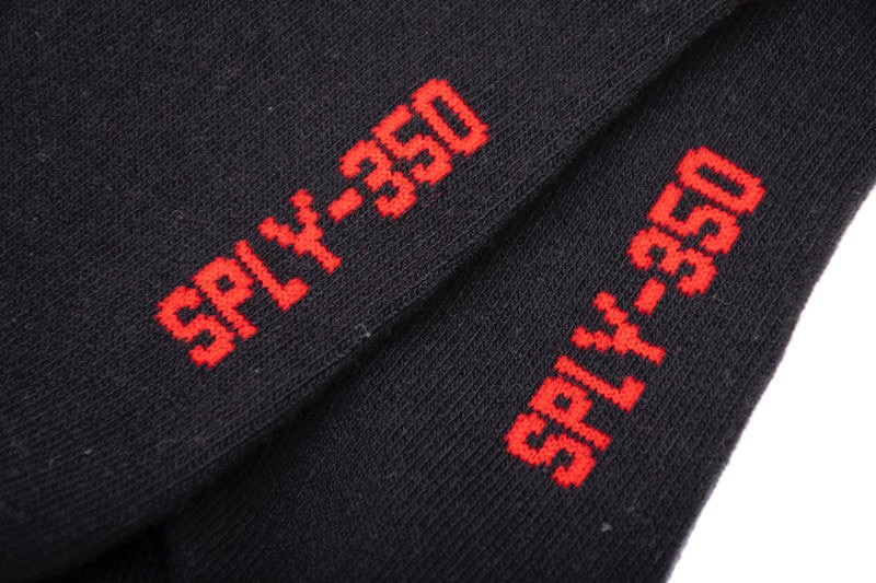 Yeezy Sply-350 Black Reflective Socks