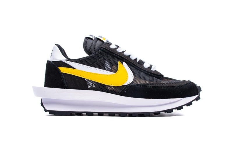 Authentic Sacai x Nike LDV Waffl Black/Yellow GS