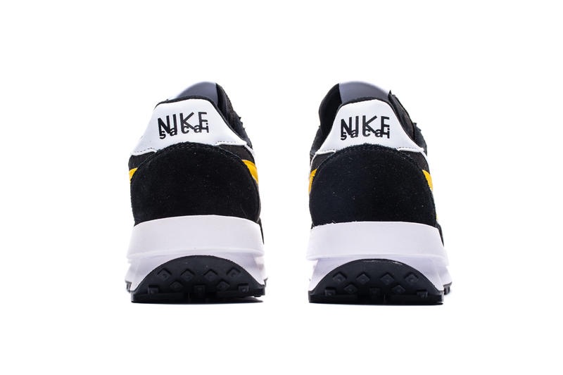 Authentic Sacai x Nike LDV Waffl Black/Yellow GS