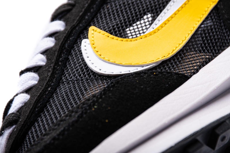 Authentic Sacai x Nike LDV Waffl Black/Yellow 