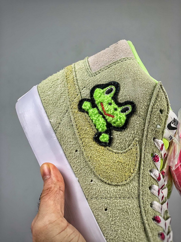 Authentic Frog Skateboards x Nike Blazer Mid GS