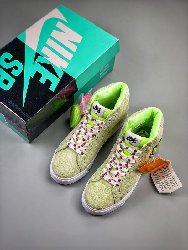 Authentic Frog Skateboards x Nike Blazer Mid GS