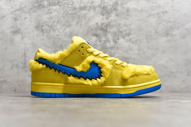 Authentic Grateful Dead x Nike Dunk SB Low “Yellow Bear” Women Shoes 