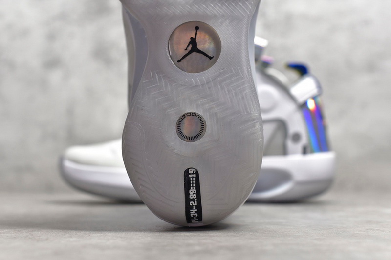 Authentic Air Jordan 34 “White Iridescent”