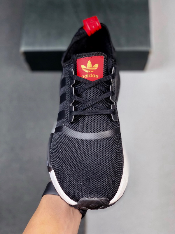 Authentic Adidas NMD R1 Boost Originals Black/White/Red