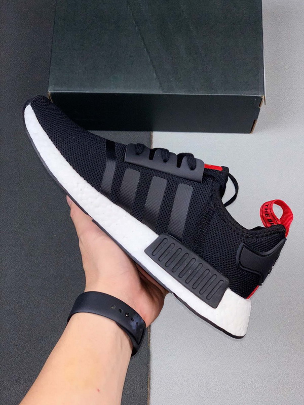 Authentic Adidas NMD R1 Boost Originals Black/White/Red