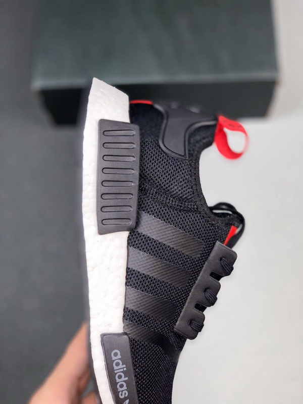 Authentic Adidas NMD R1 Boost Originals Black/White/Red