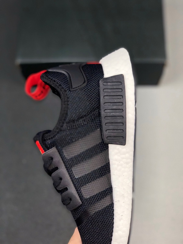 Authentic Adidas NMD R1 Boost Originals Black/White/Red