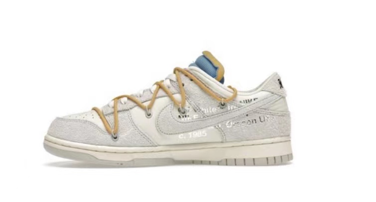 Authentic OFF-WHITE x Nike Dunk Low