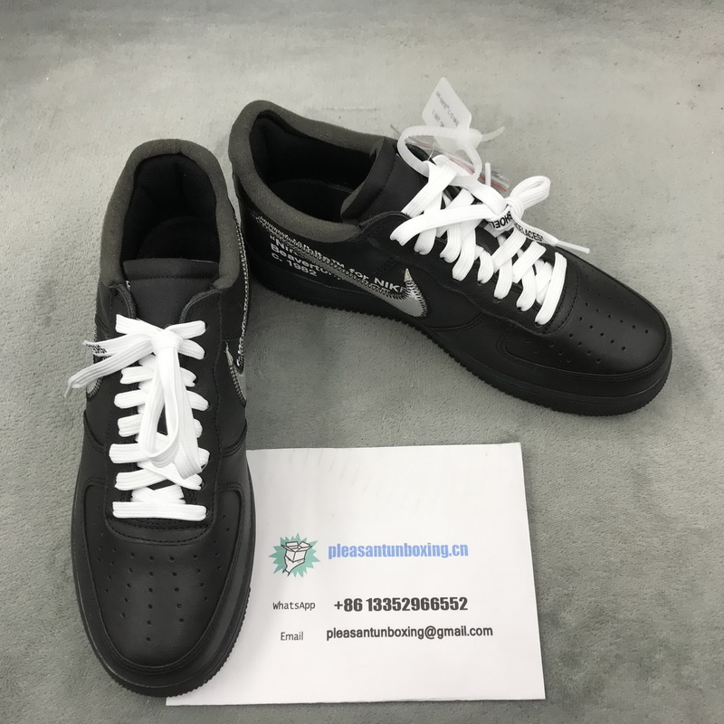 Authentic OFF-WHITE x MOMA Black