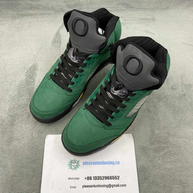 Authentic Air Jordan 5 “Oregon”Ducks 2020 