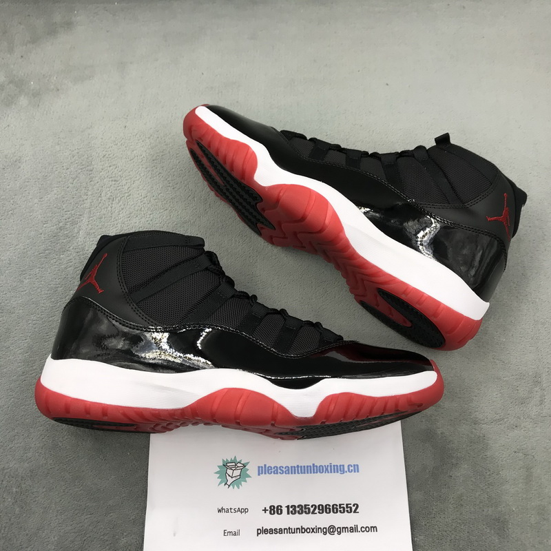 Authentic Air Jordan 11 Bred 2019