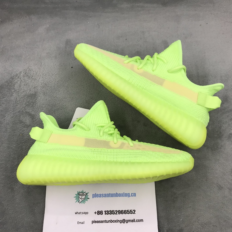 Authentic Yeezy 350 V2 Boost Glow in the Dark