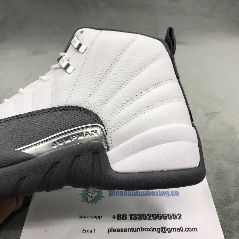 Authentic Air Jordan 12 Retro Dark Grey