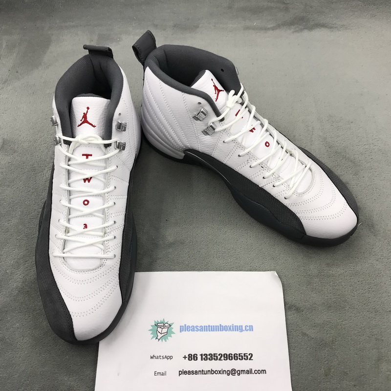 Authentic Air Jordan 12 Retro Dark Grey