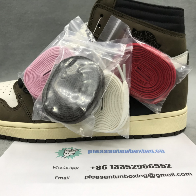 Authentic Air Jordan 1xTravis Scott-ZL