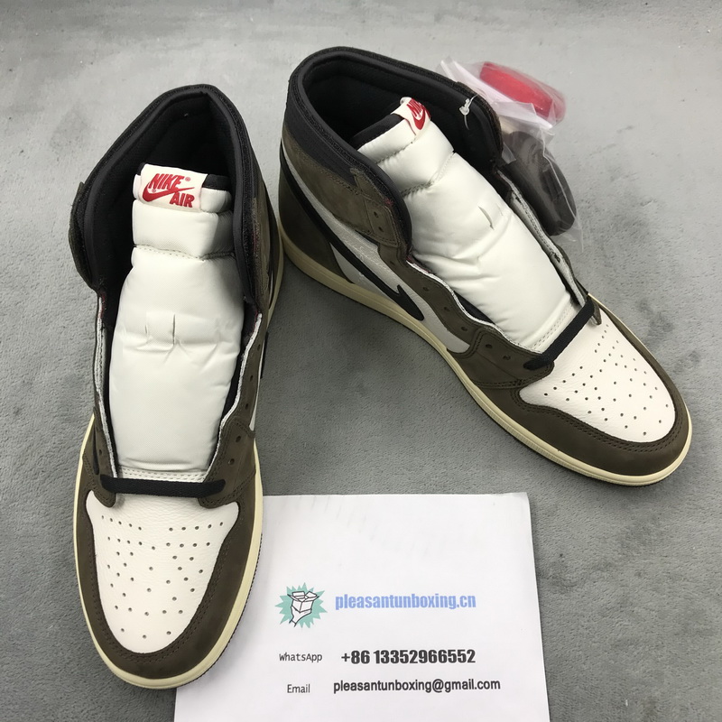 Authentic Travis Scott x Air Jordan 1 High OG GS