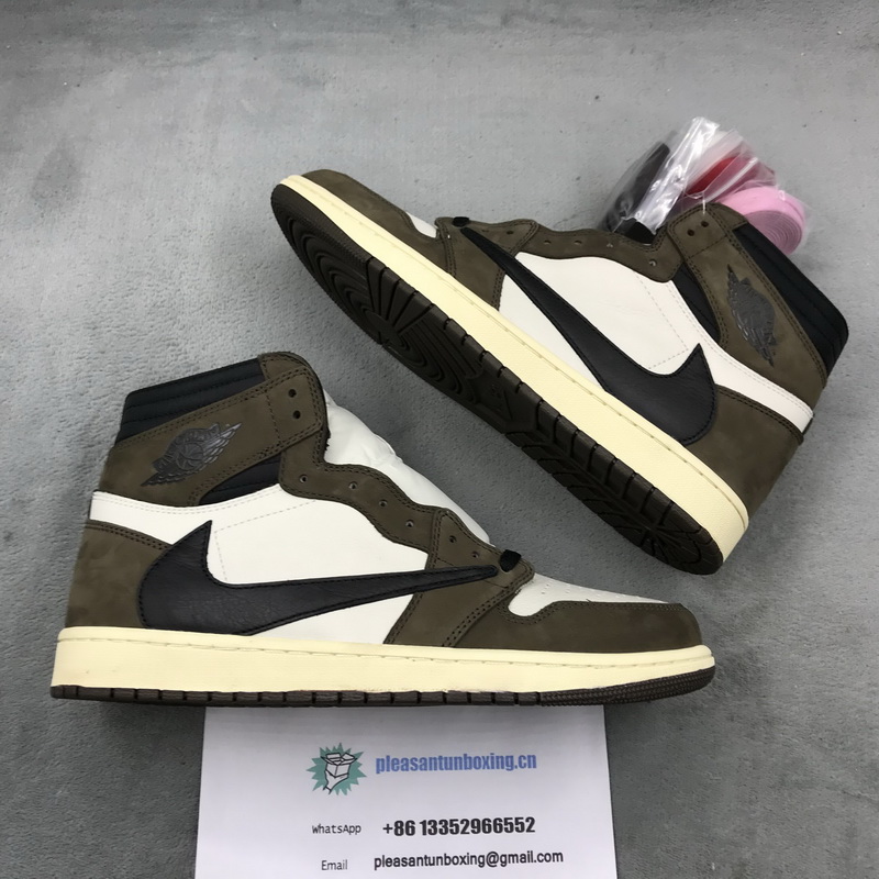 Authentic Travis Scott x Air Jordan 1 High OG GS