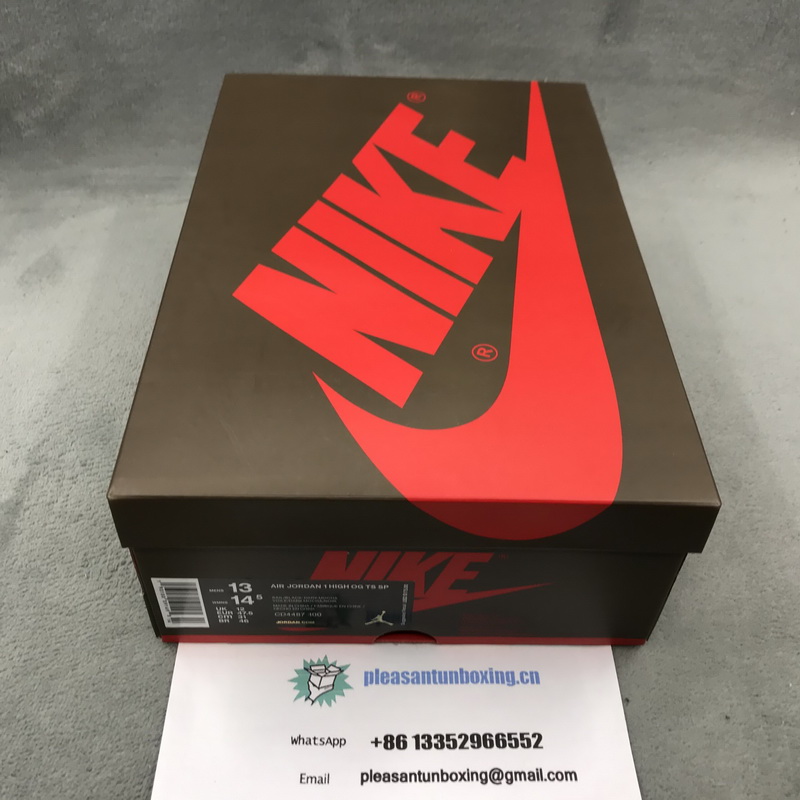 Authentic Air Jordan 1xTravis Scott-ZL