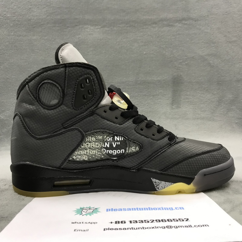 Authentic Off White x  Air Jordan 5