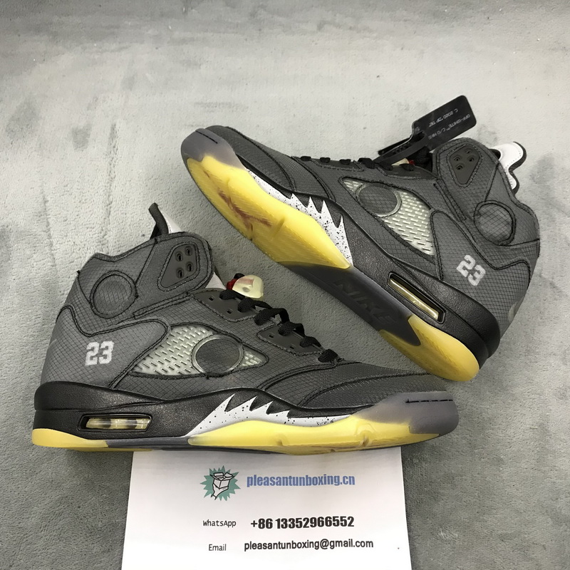 Authentic Off White x  Air Jordan 5