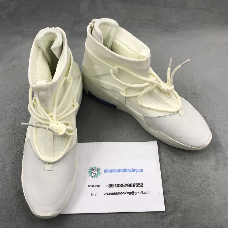 Authentic Nike Air Fear Of God 1 Sail Black 