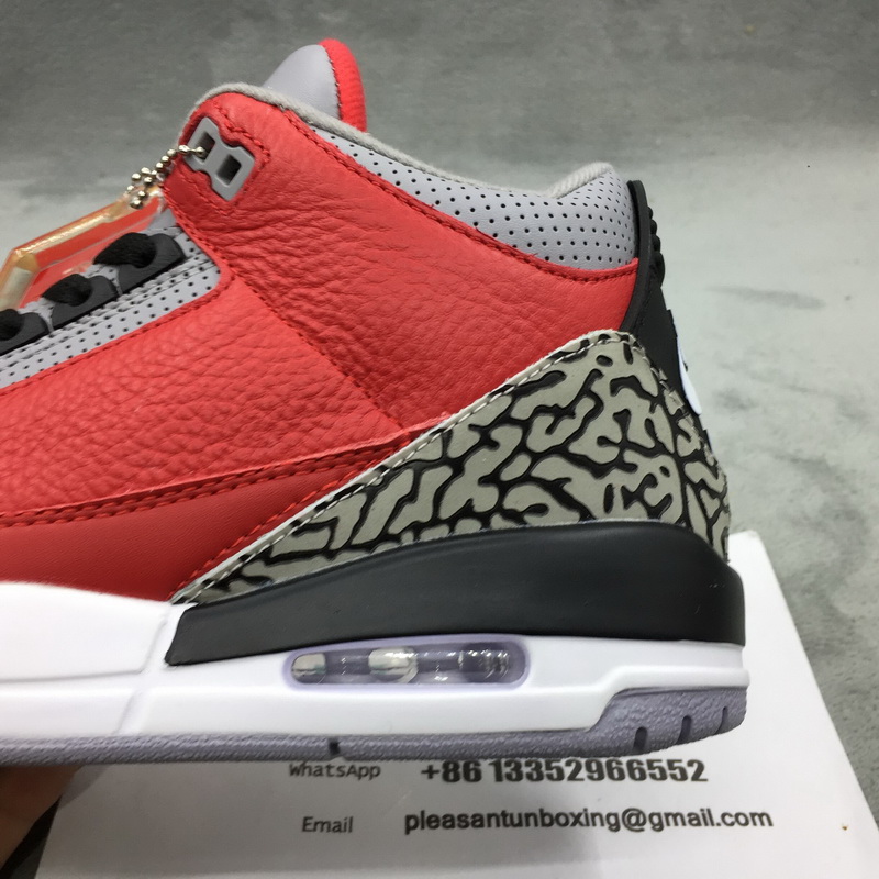 Authentic Air Jordan 3 “Red Cement”