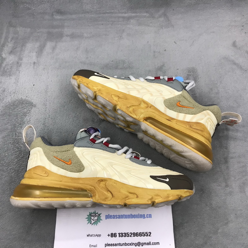 Authentic Travis Scott x Nike Air Max 270 React “Cactus Trails”