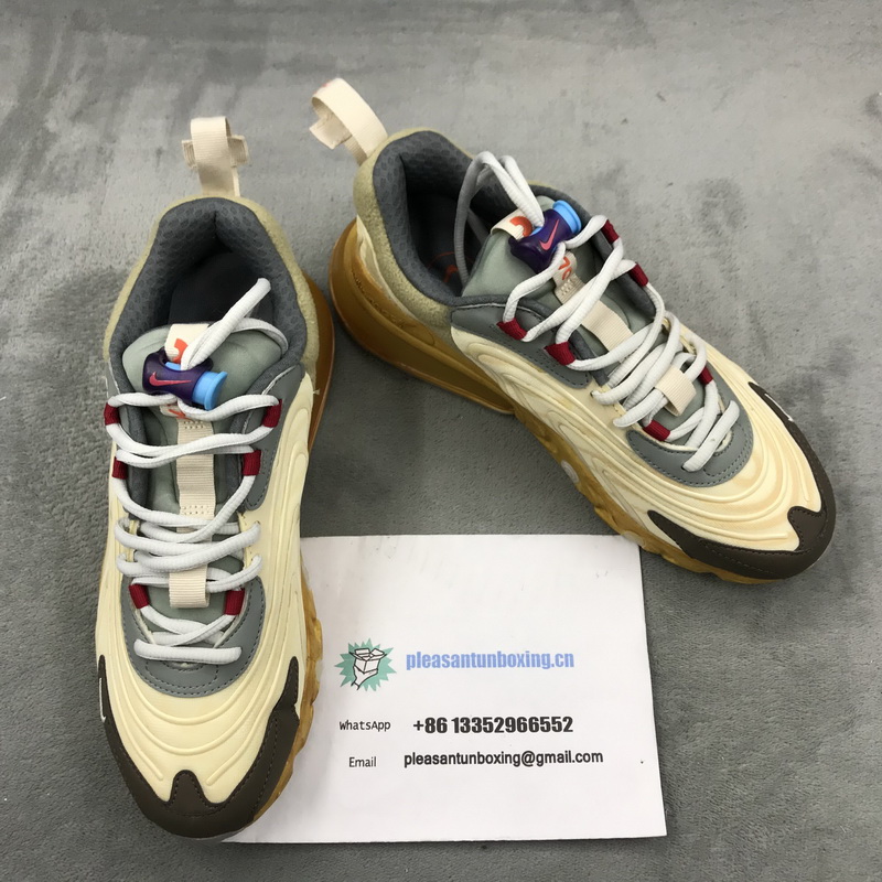 Authentic Travis Scott x Nike Air Max 270 React “Cactus Trails”