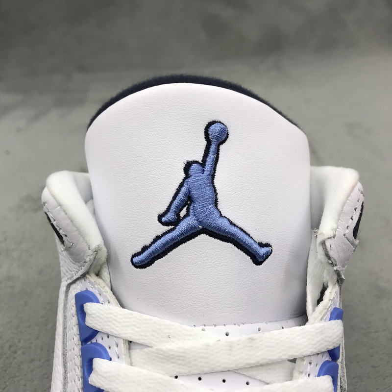 Authentic Air Jordan 3 “UNC” 2020