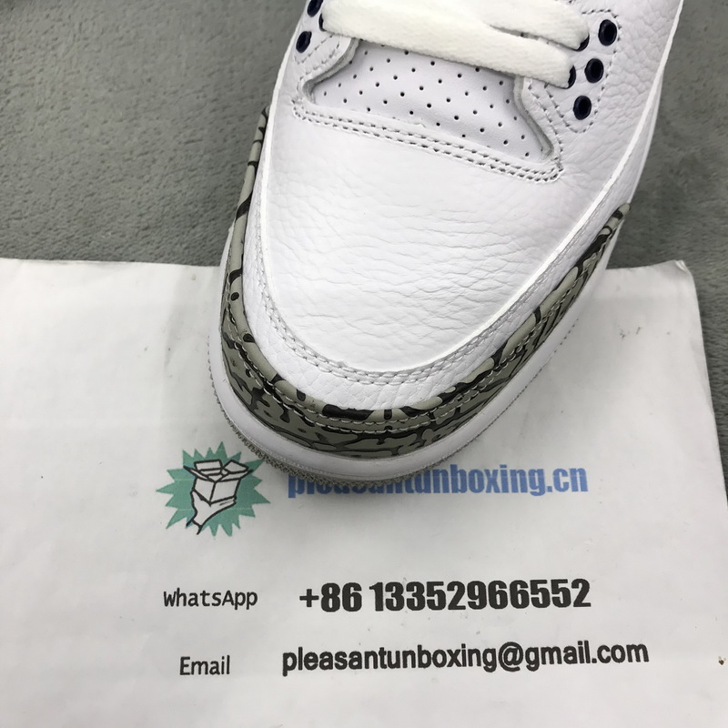 Authentic Air Jordan 3 “UNC” 2020