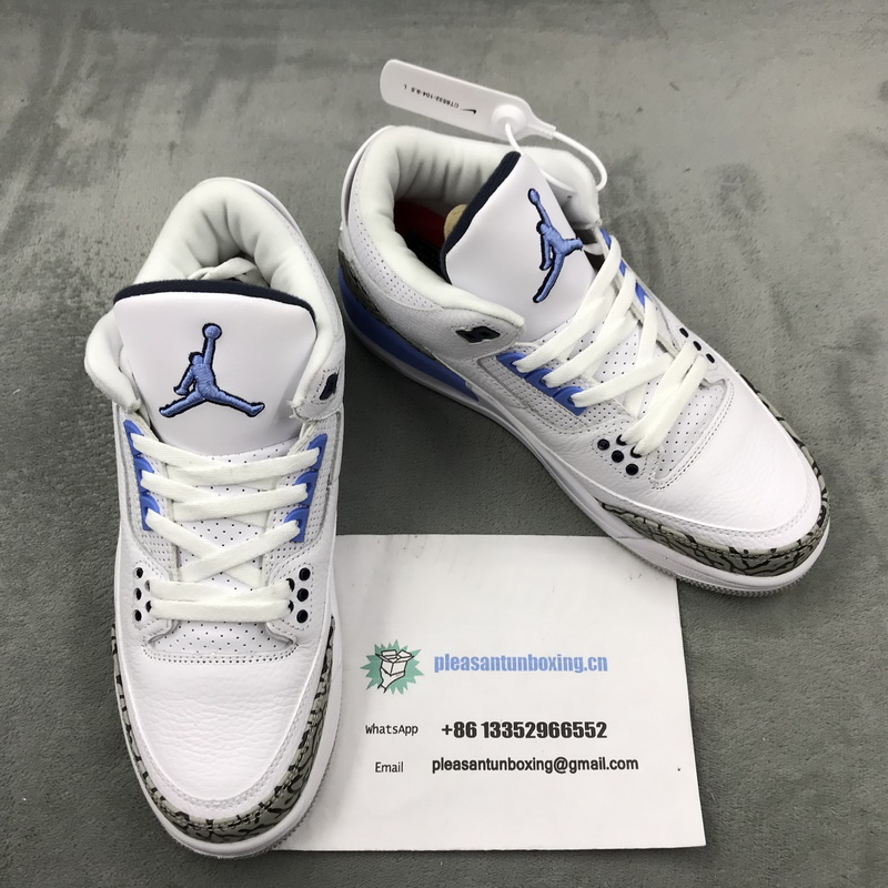 Authentic Air Jordan 3 “UNC” 2020 GS