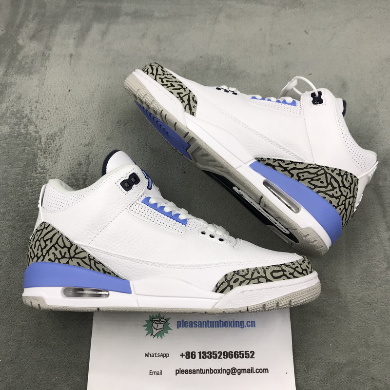 Authentic Air Jordan 3 “UNC” 2020 GS