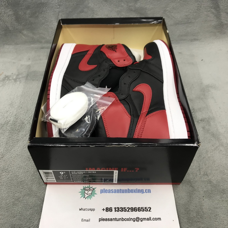 Authentic Air Jordan 1 “banned”