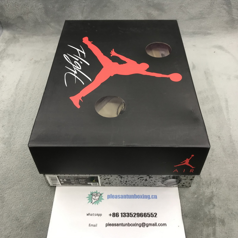 Authentic OFF-WHITE x Air Jordan 4 