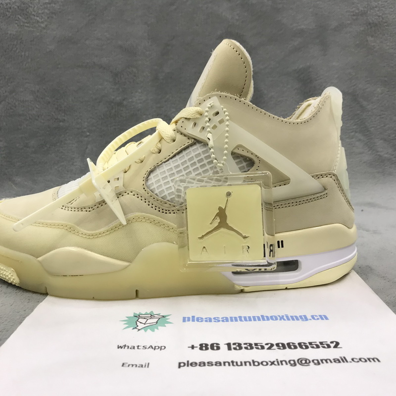 Authentic OFF-WHITE x Air Jordan 4 