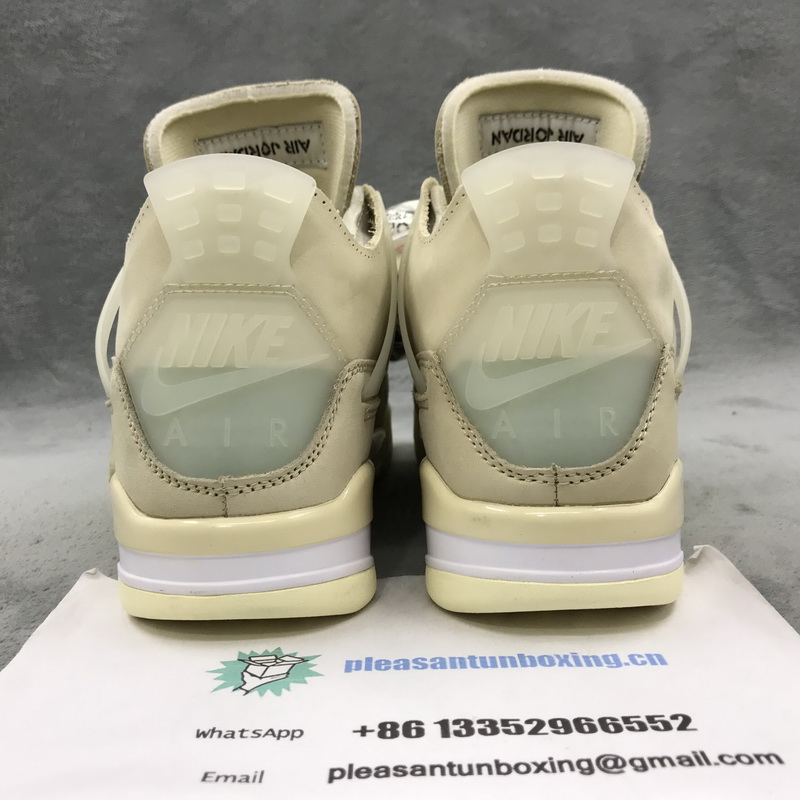 Authentic OFF-WHITE x Air Jordan 4 