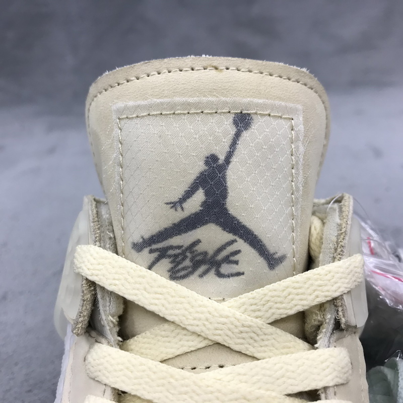 Authentic OFF-WHITE x Air Jordan 4 