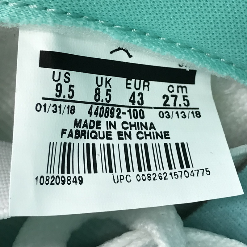 Authentic Air Jordan 5 “Light Aqua”