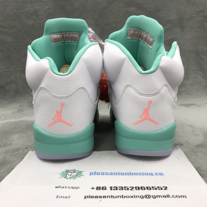 Authentic Air Jordan 5 “Light Aqua” GS