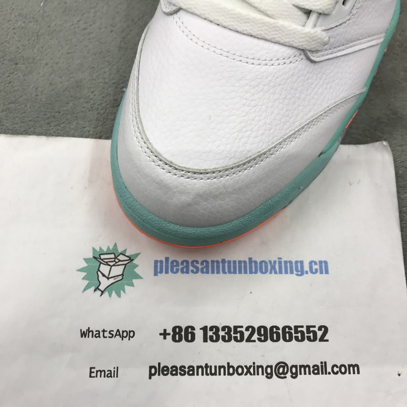 Authentic Air Jordan 5 “Light Aqua”