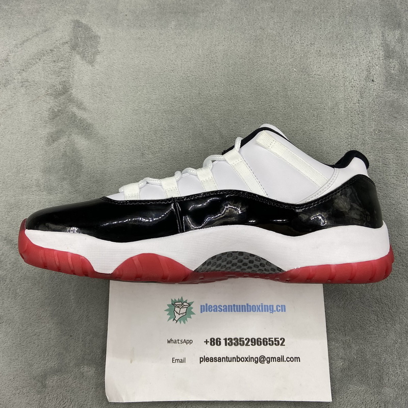 Authentic Air Jordan 11 Low “White Bred”