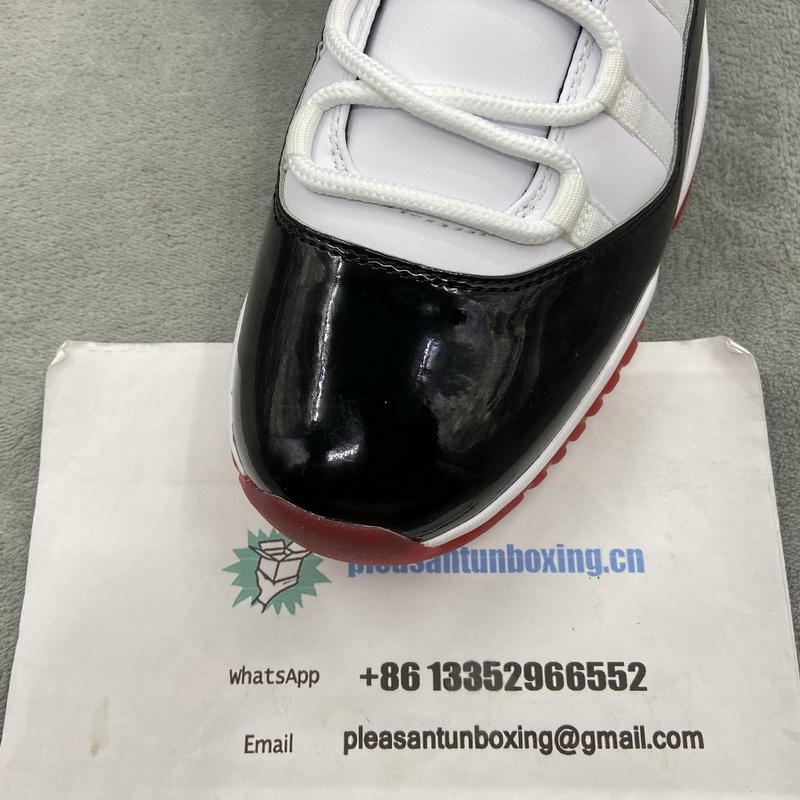 Authentic Air Jordan 11 Low “White Bred”