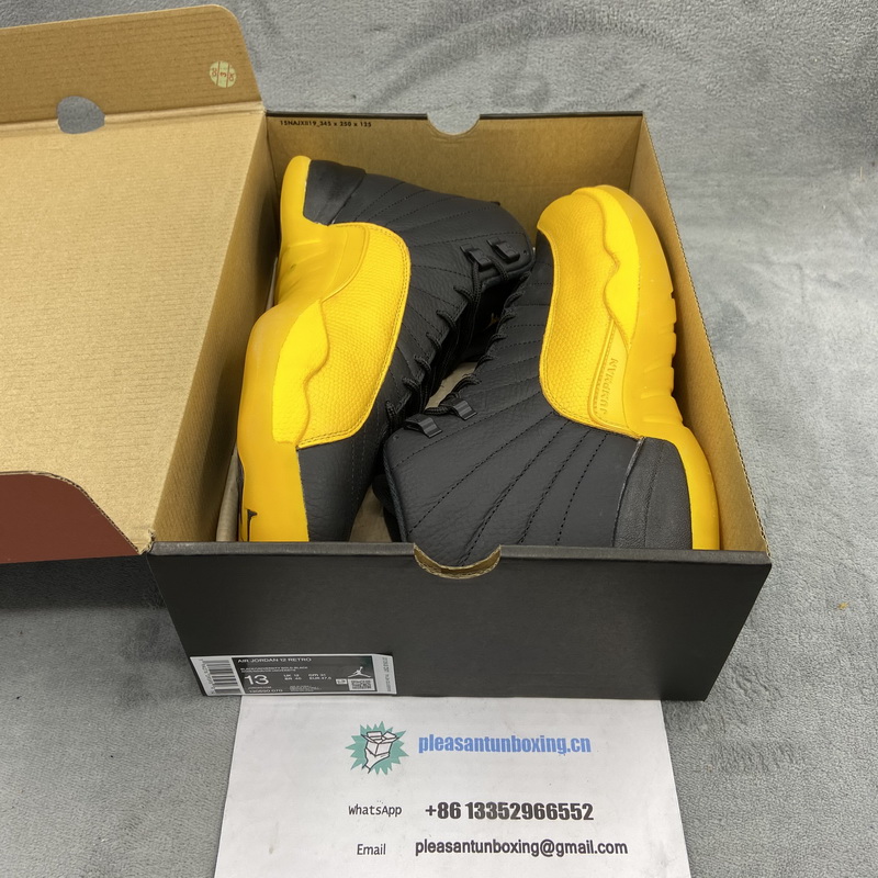 Authentic Air Jordan 12 “University Gold”