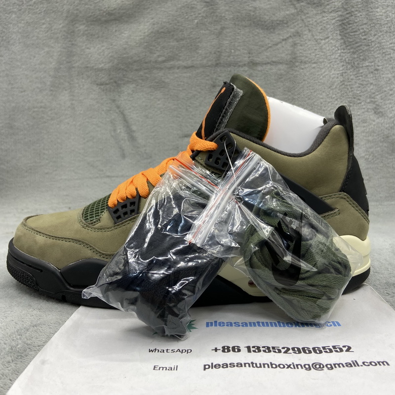 Authentic Air Jordan 4 x Undefeated Travis Scott