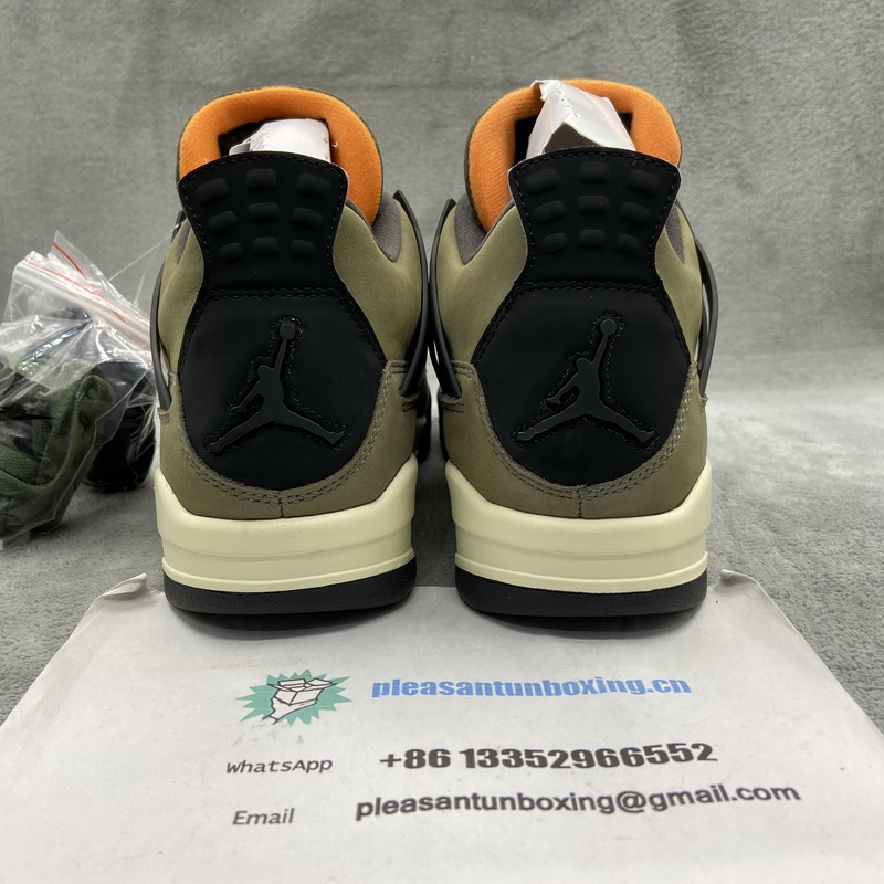 Authentic Air Jordan 4 x Undefeated Travis Scott