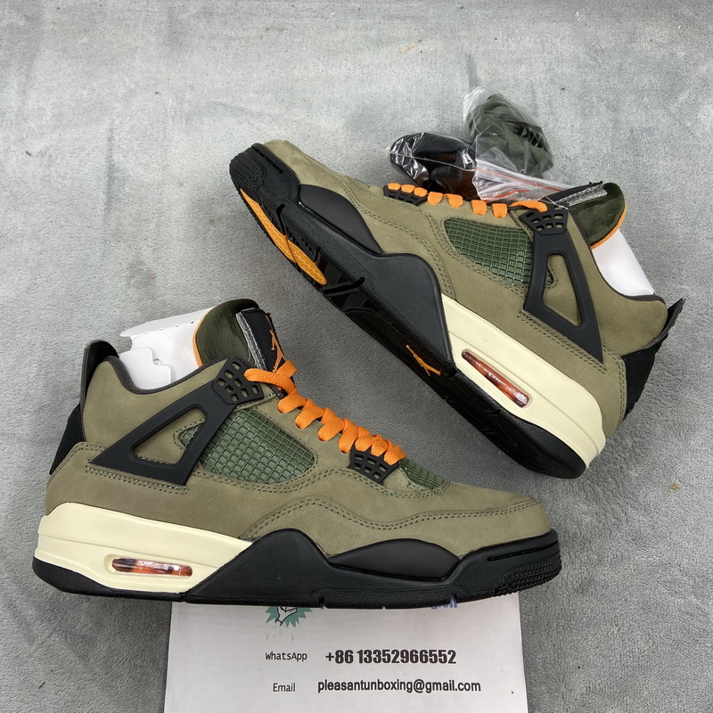 Authentic Air Jordan 4 x Undefeated Travis Scott