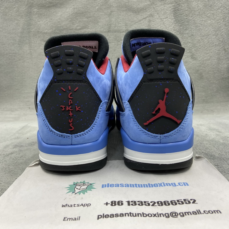 Authentic Air Jordan 4 X Travis Scott